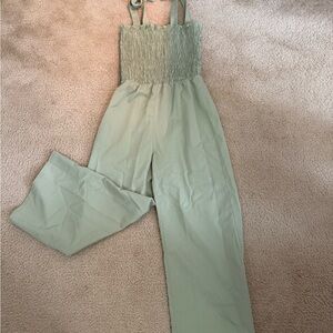 Fashion Union Green Jumpsuit